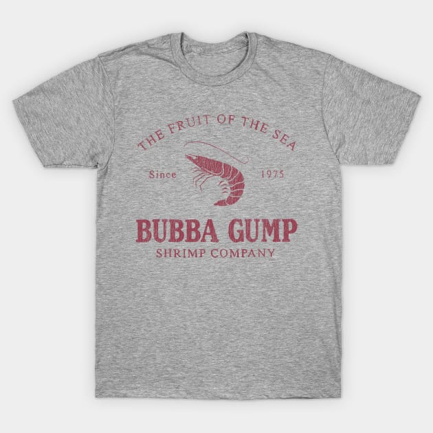 Bubba Gump Shrimp Vintage T-Shirt by taymab